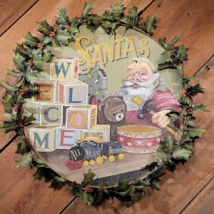 Santa's Welcome Wreath
